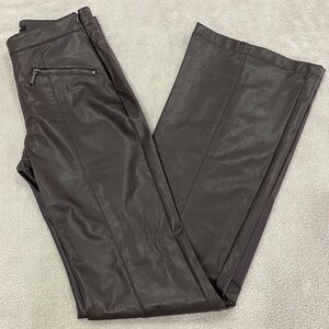 Garage Set bootcut pants in armadillo brown